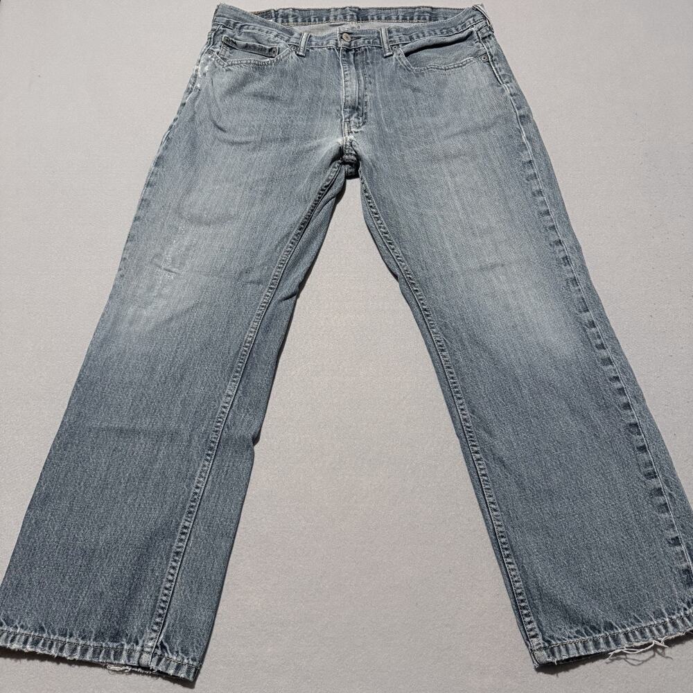 Levi's 559 Straight Jeans Men's Blue Denim Mid Rise Classic Zip Fly - 38X32